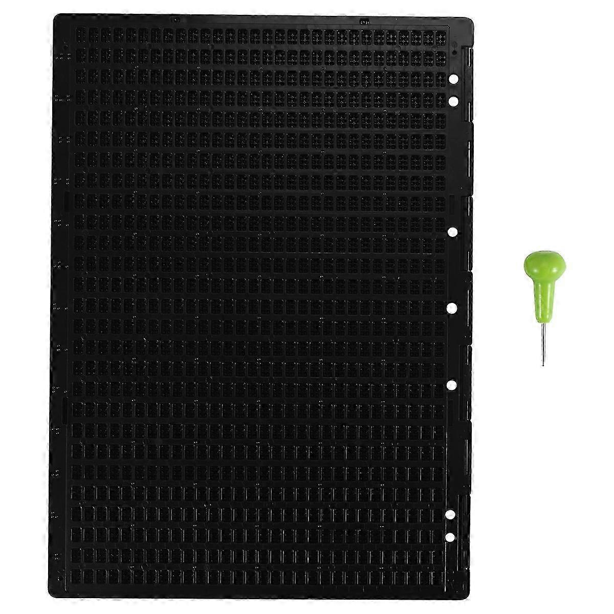 27 Lines 30 Grid, Practical School Plastic Braille Portable Writing Board with Stylus HG