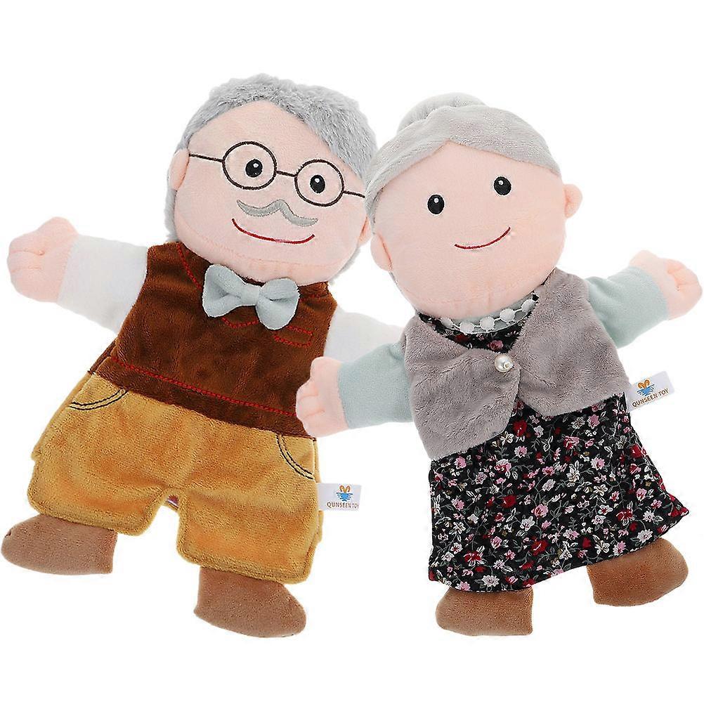 Hand Puppet Set for Educational Role Play Storytelling Interactive Learning Soft Puppets