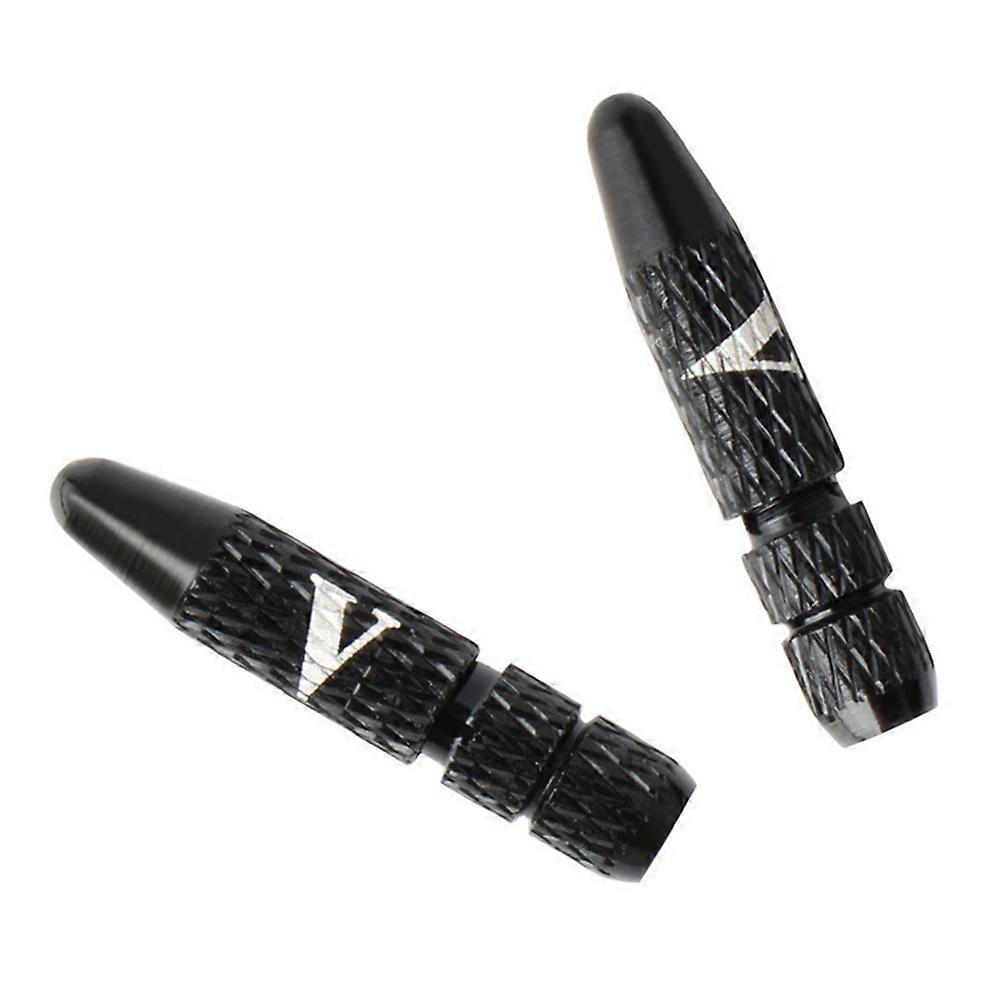 Brake Wire End Cap 2Pcs Aluminum Alloy Accessory Effective In Preventing Inner Cable Splitting