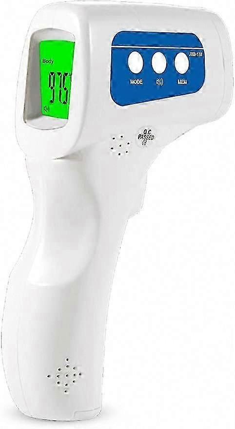 Infrared Thermometer Digital for Adults and Kids Forehead Non-Contact 3 in 1 Thermometer, Three Color Backlit Display