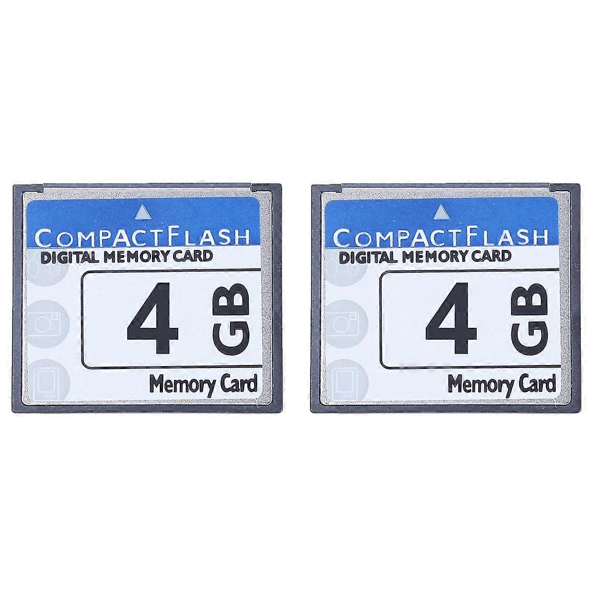 2X Professional 4GB Compact Flash Memory Card for Camera, Advertising Machine, Industrial Computer C