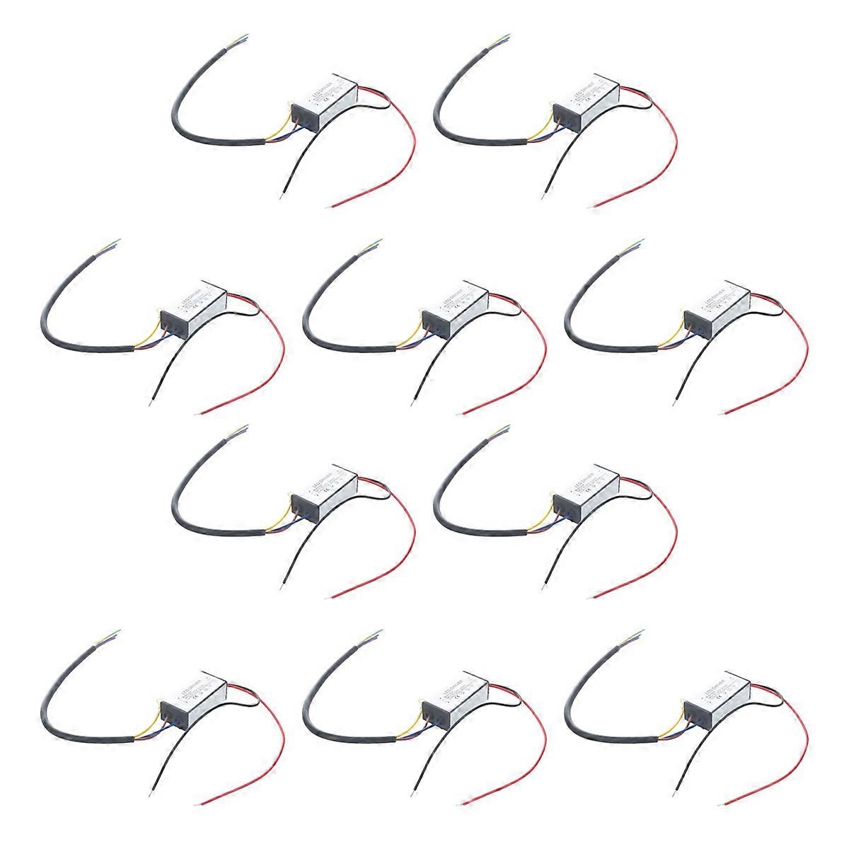 10X LED Lamp Transformer Driver Power Supply DC 36V 20W Waterproof