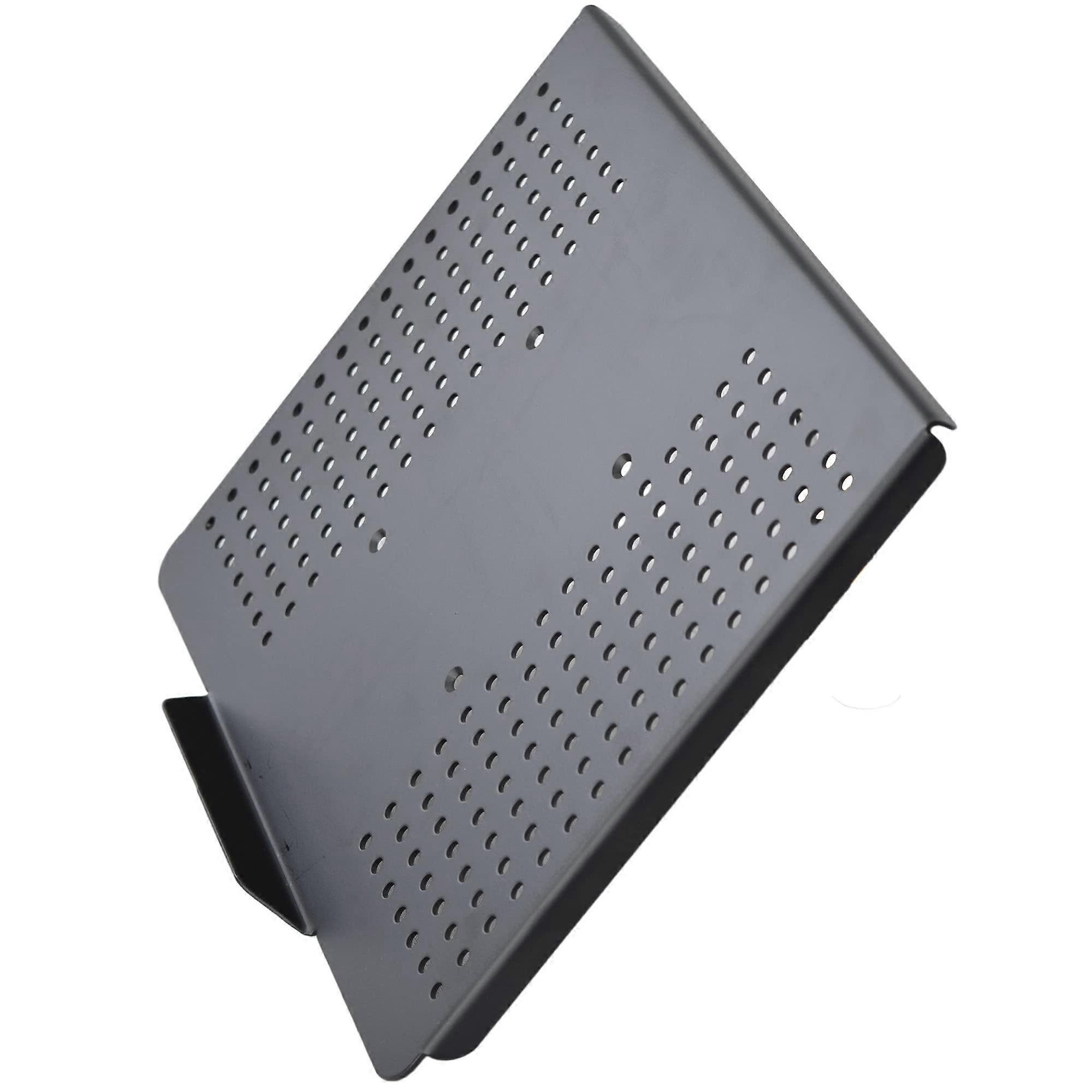 Laptop Tray Holder for VESA Mount Stand, Fits 100mm Plate Holes, Adjustable Notebook Holder, Black (STAND-LAP2)