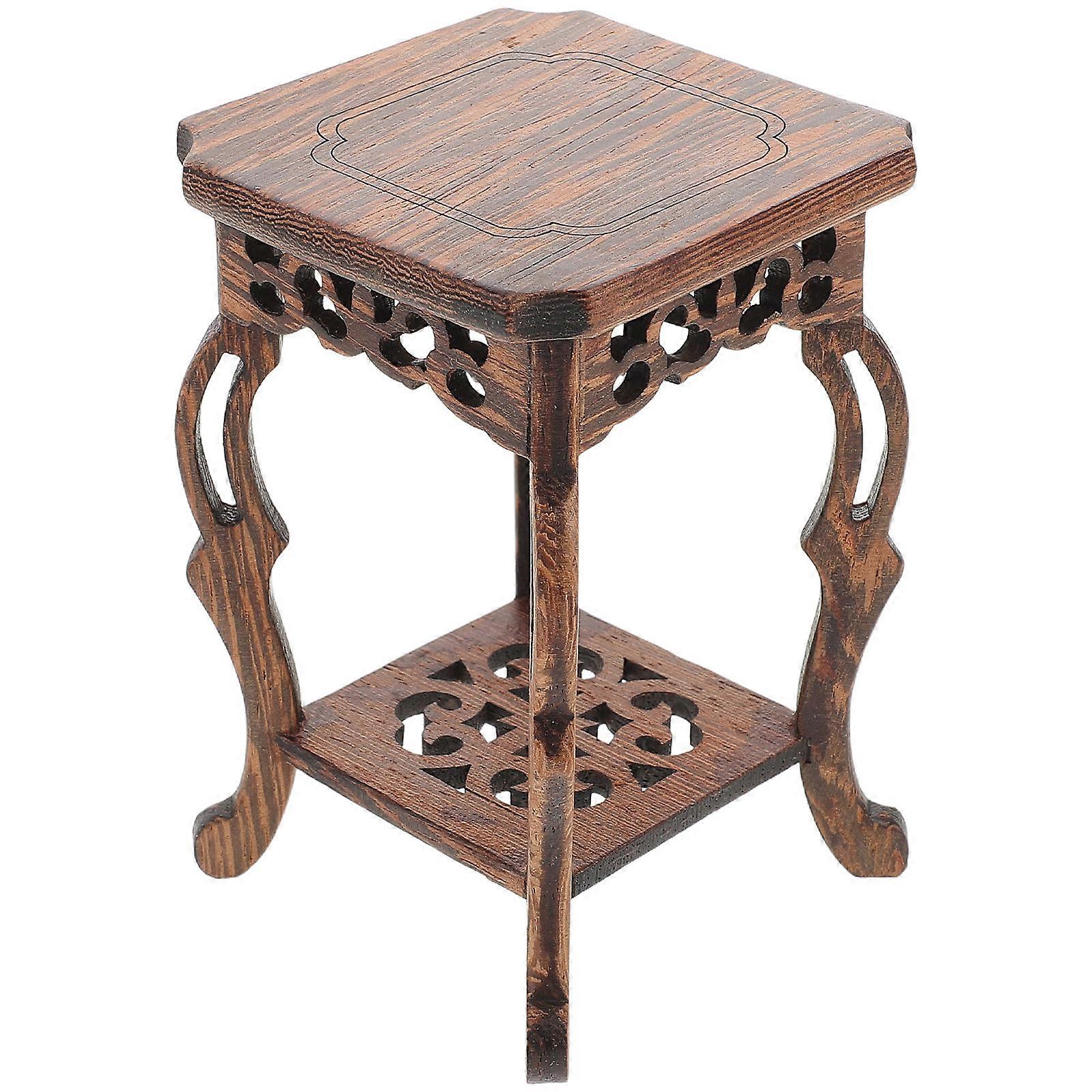 Stable Base for Indoor/Outdoor Use, Versatile Flower Pot Holder for Bonsai, Teapots, and Plants, Compact Design for Balcony and Home Decor