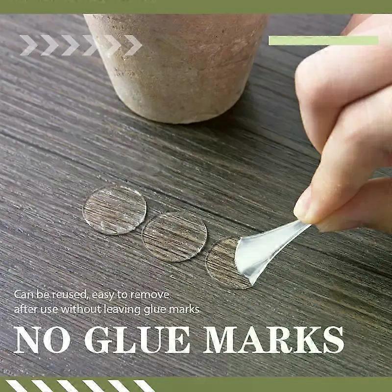 Clear Invisible Double Sided Circle Dot Glue Silicone Self Adhesive Dots Stickers Adhesive Dots