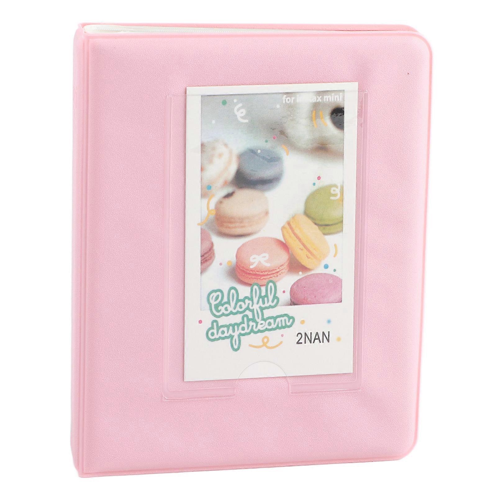Pink 64 Pockets Album Photo Case Instant Camera For Fuji for Instax Mini8 7s 25 50s 90