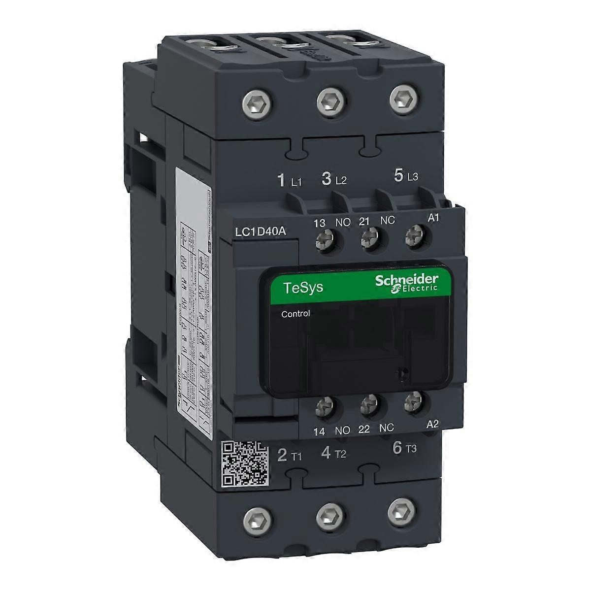 Schneider Contactor 3p 40a 230v Ac Coil Lc1d40ap7