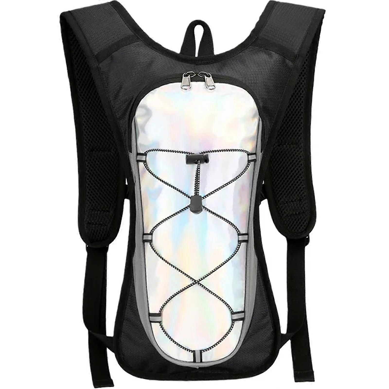 Bicycle backpack waterproof hydration bladder backpack (Black) Black