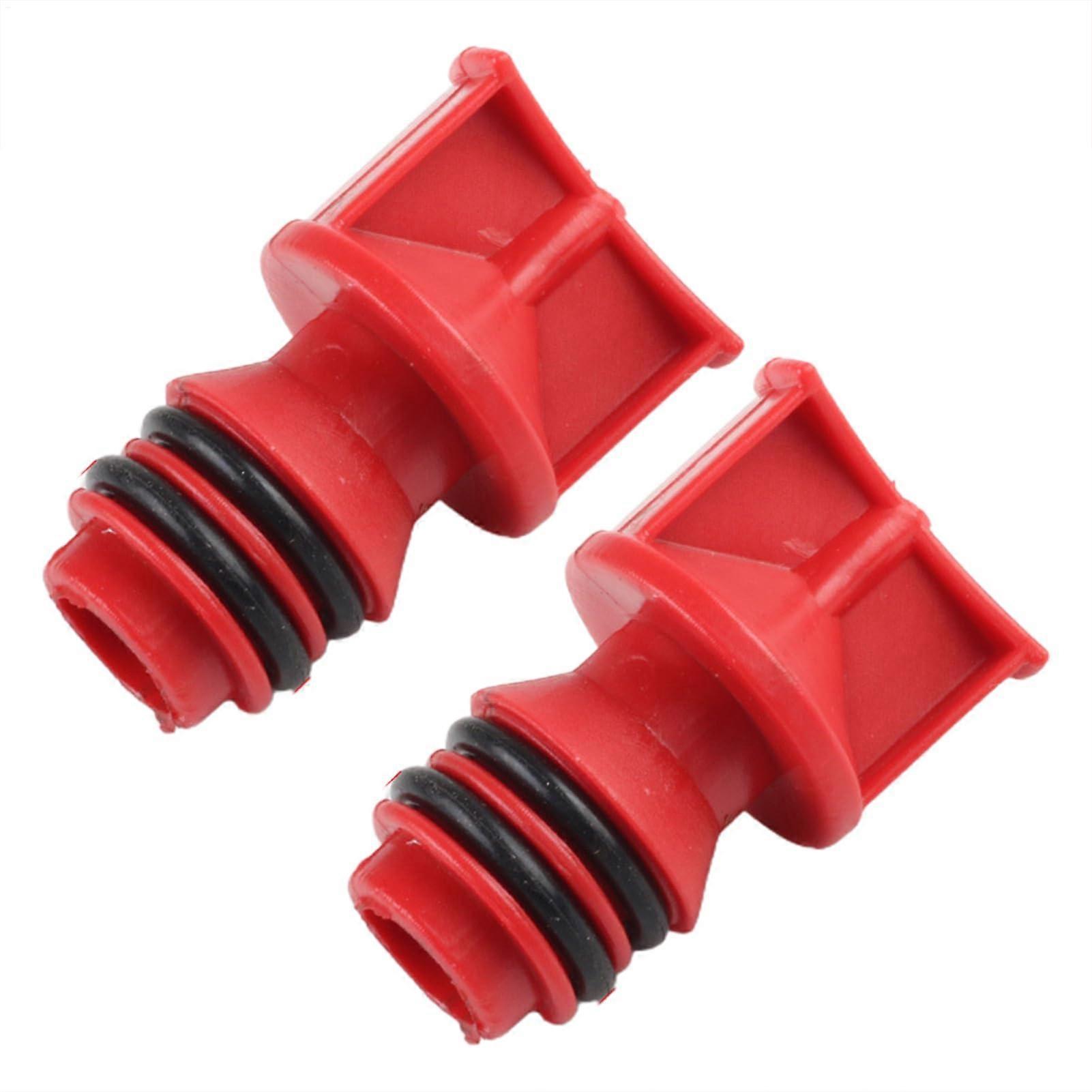 Air Compressor Pump Oil Filling Plugs 17mm, Male Thread Oil Caps and Vent Cap for Vehicle Maintenance Replacement