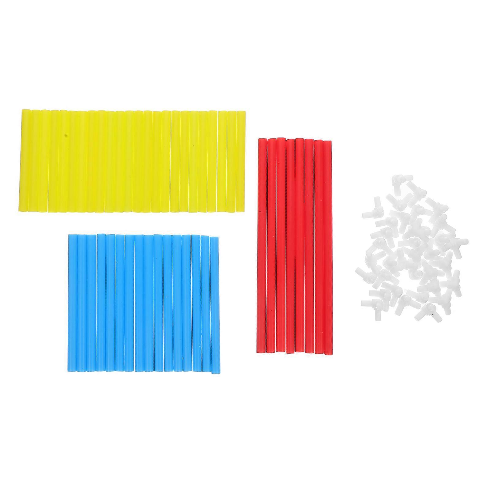 Building Blocks Connector Set for STEM Education – Enhances Color & Shape Recognition, Creativity, and Motor Skills Development for Boys – Ideal for