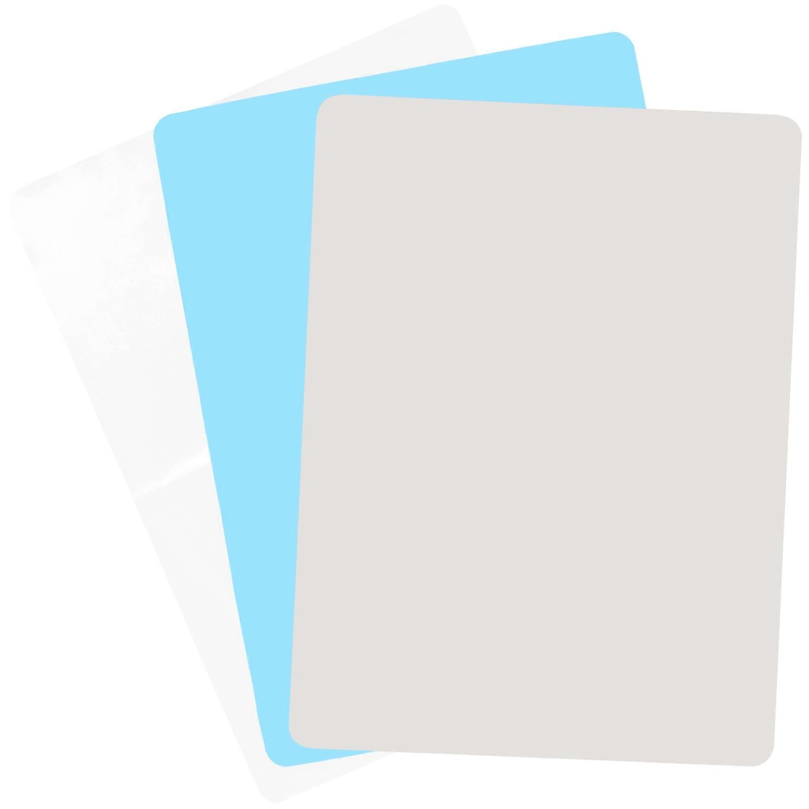 Silicone Sheet For Crafts 3Pcs Jewelry Casting Molds Mat Craft Protection Assorted Color For Artists