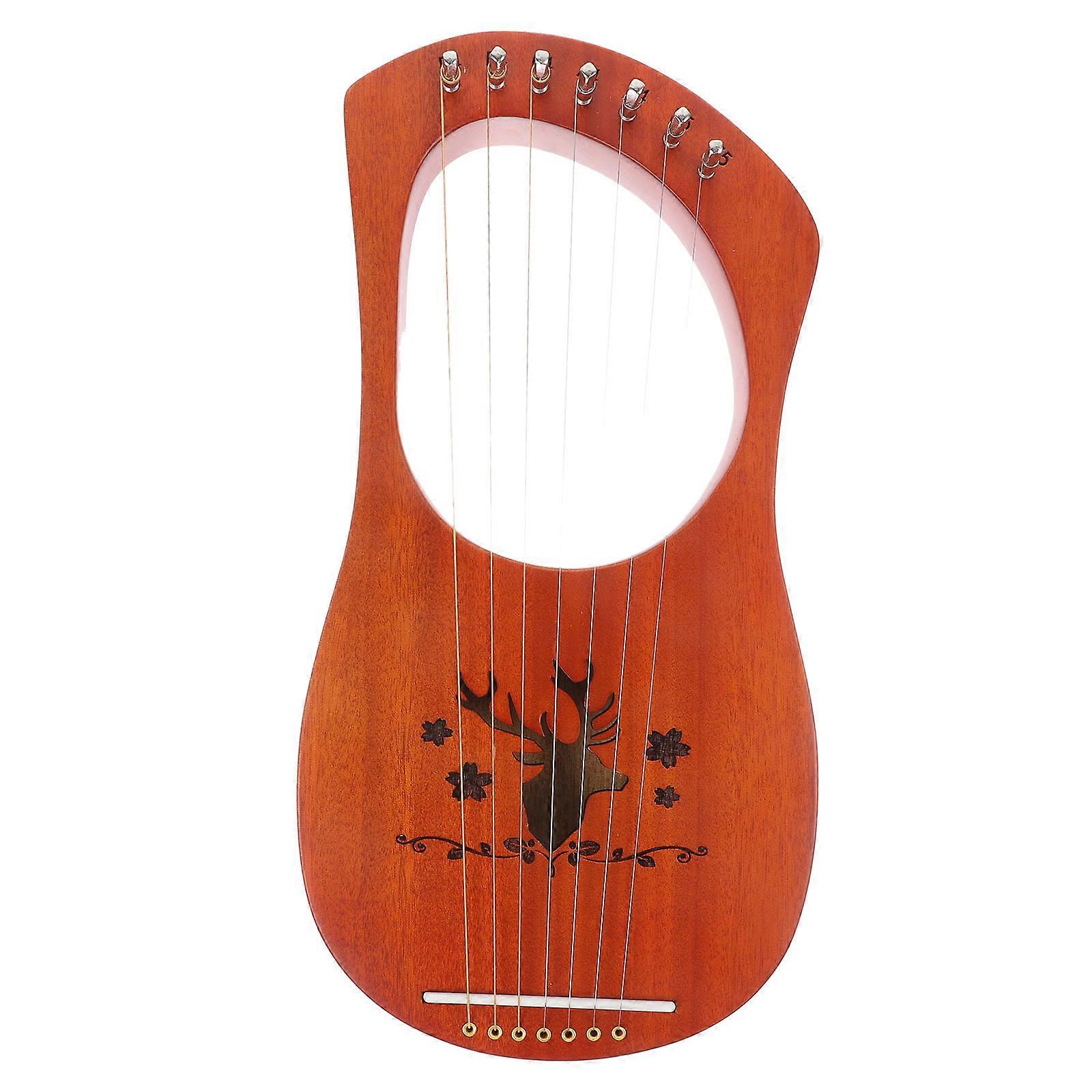 Portable Lyre Harp Set for Beginners – Delicate Musical Instrument with Strings for Relaxation and Creative Play