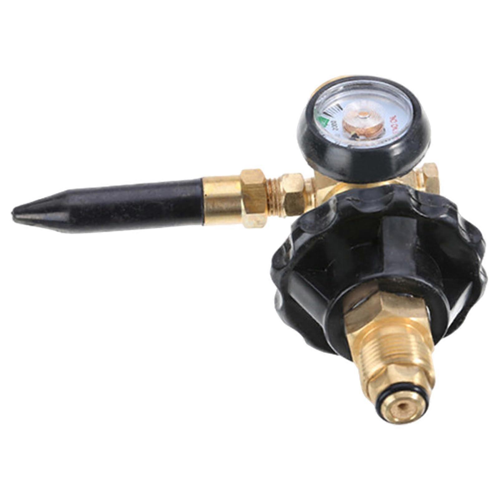 Balloon Inflator Regulator Balloon Filler with Gauge 03000psi for CGA580 Tanks Valve Regulator Filler Ref: 2228