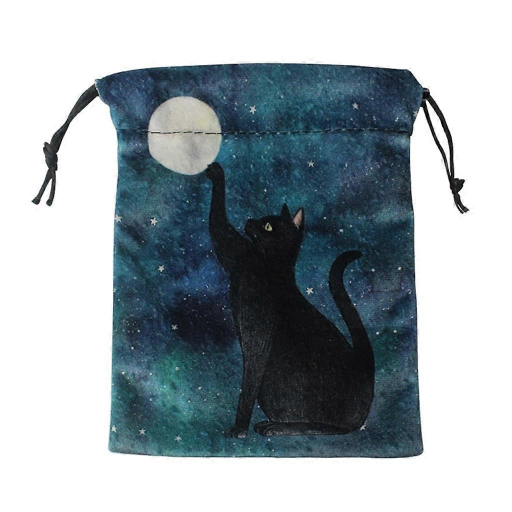 Dice Bag Drawstring Pouch For Dice, Tarot Cards, Divination Tools, Astrolabes, Board Games - Mini Size