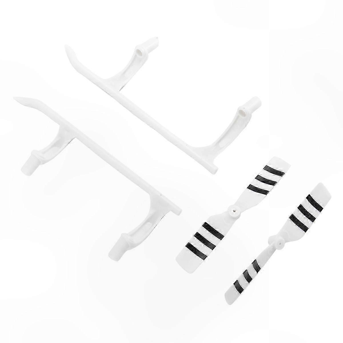 RC Helicopter Upgrade Kit - Undercarriage & Tail Rotor for 1:33 Scale RC Toy Model Replacement Parts