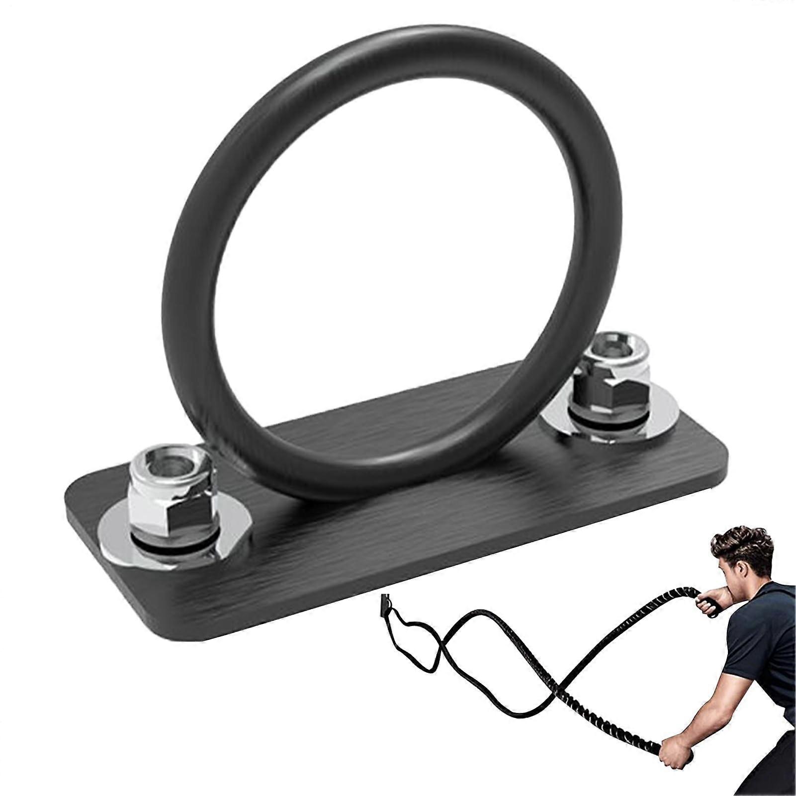 Battle Ropes Wall Mount Wall And Ceiling Mount Robust Hook Assembly For Rackballs Hammocks And Resistance Trainer