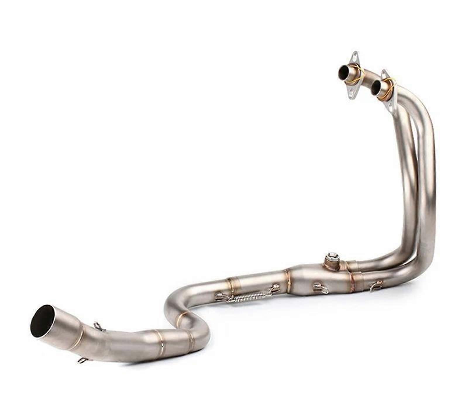Exhaust System Modified Front Intermediate Pipe For Motorcycle Exhaust Systems, SlipOn For Ninja 250 300 For Z250 For Z300 20082017 (Type A)