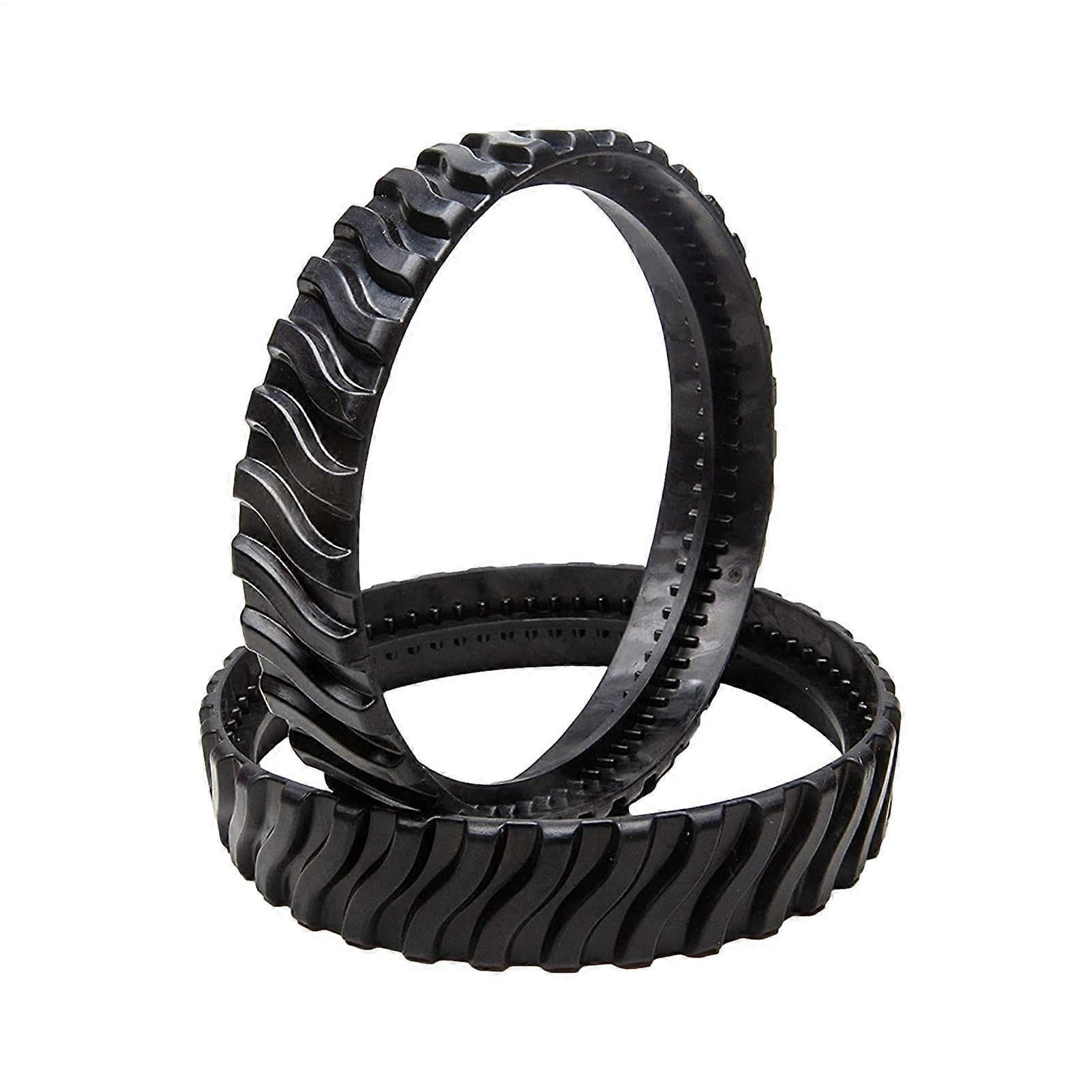 MX8 Pool Cleaner Tracks - 2 Piece Heavy Rubber Replacement Front Tire Kit for Easy Installation and Reliable Performance