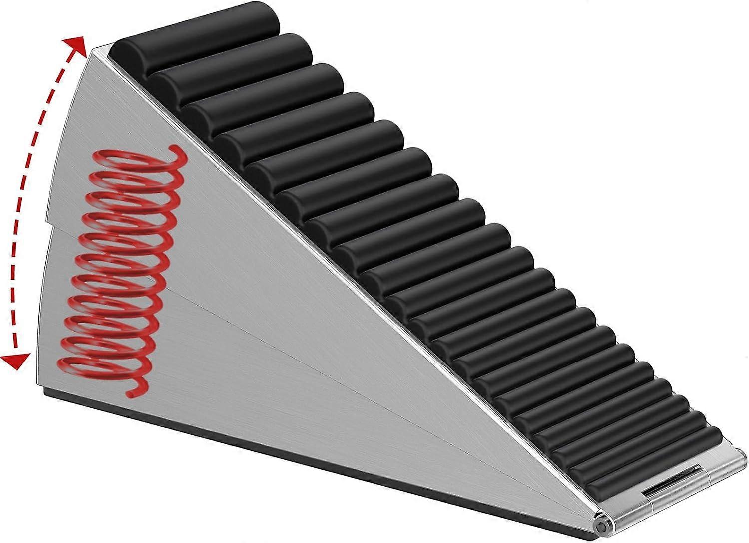 Heavy Duty Door Stopper, Adjustable Spring Large Stopper