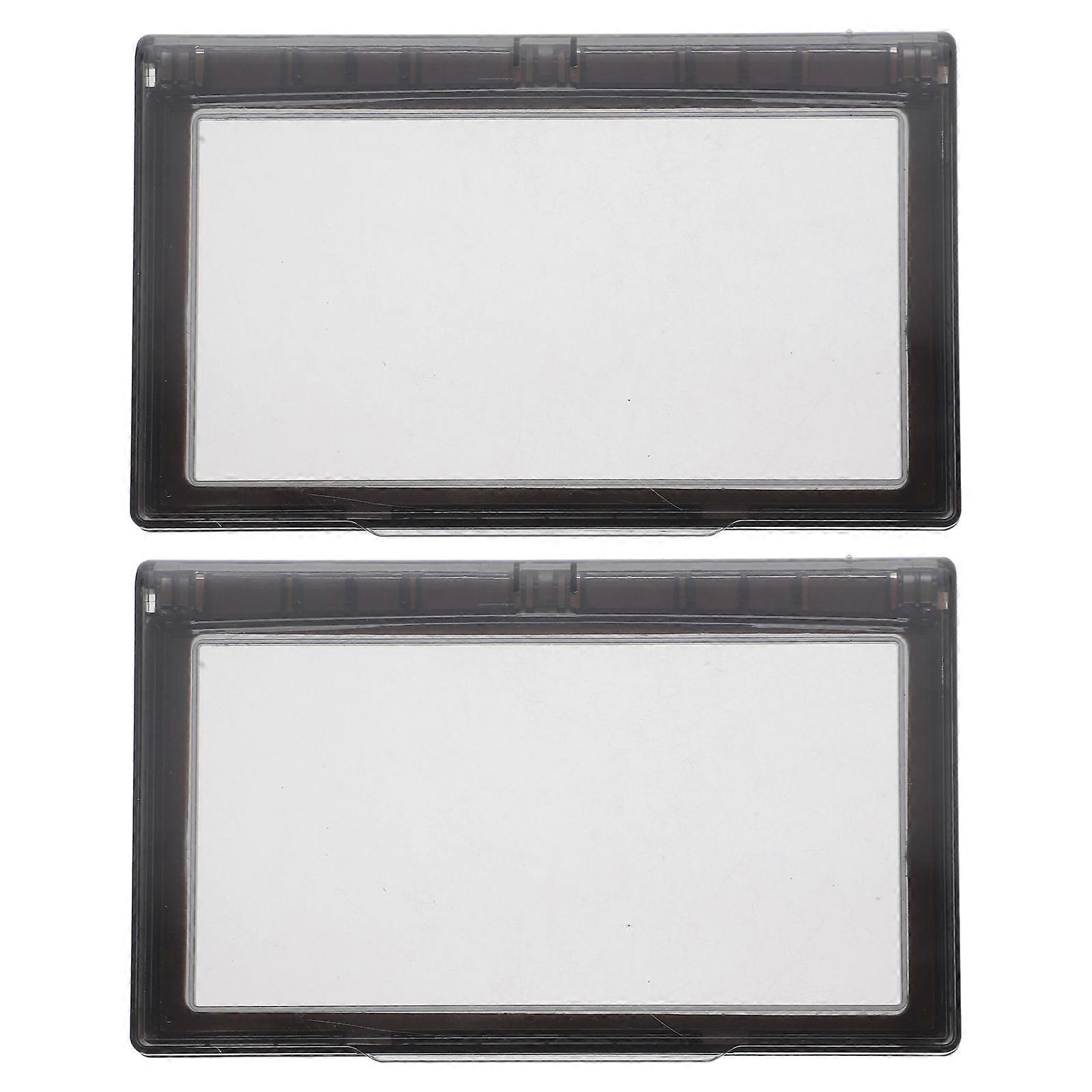 2pcs Waterproof Socket Outlet Cover Double Positions Wall Protector Cover