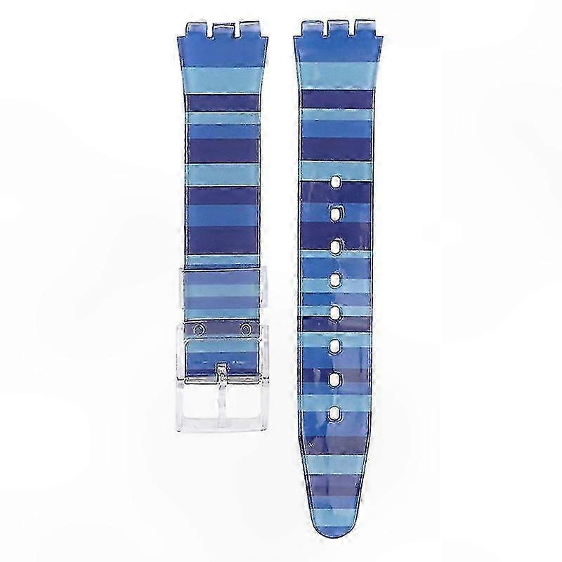 Silicone Replacement Strap for Watches - 17/19MM Rainbow Band Accessory