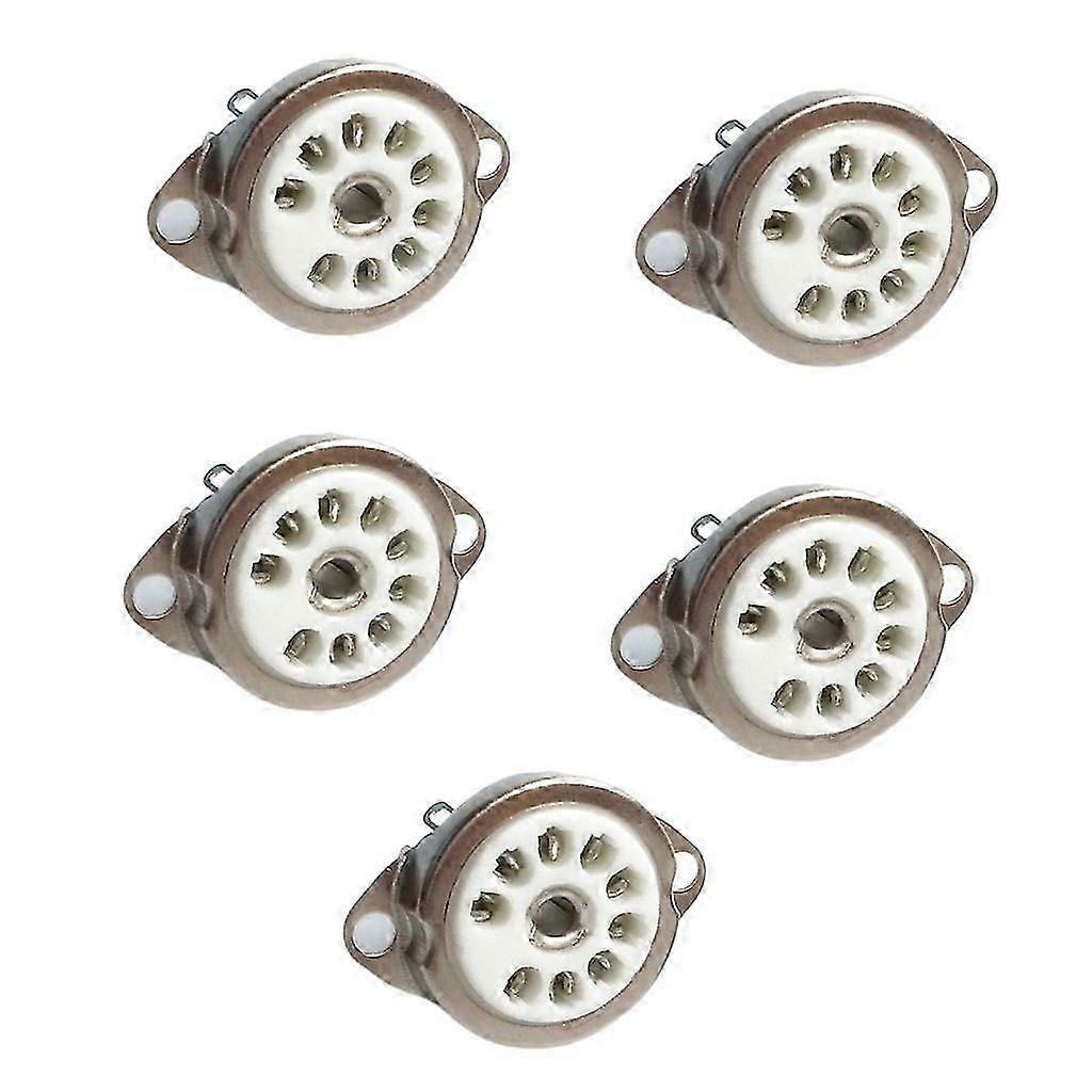 Ceramic Tube Socket for 12AX7,12AT7,12AU7,ECC83,ECC82,E88CC 6922 6p1 6p14 6n1