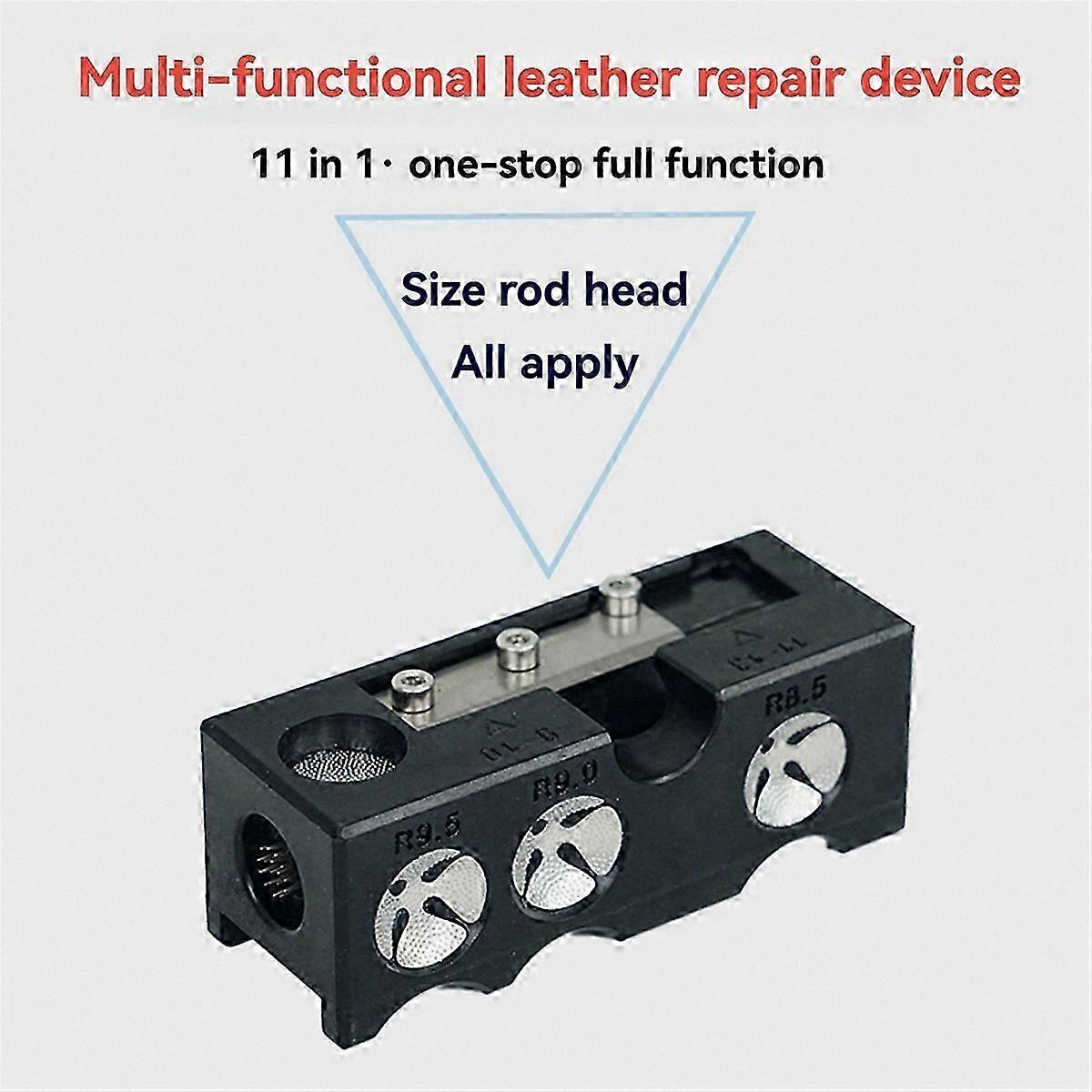Billiard Cue Tip Maintenance Kit with Shaping and Repair Tools for Cue Stick Care