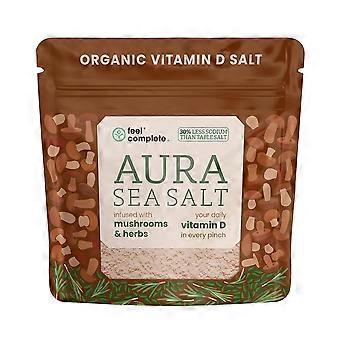 Feel Complete (Aura Sea Salt) Organic Mushroom & Herbs Vitamin D 80g - 3 Pack