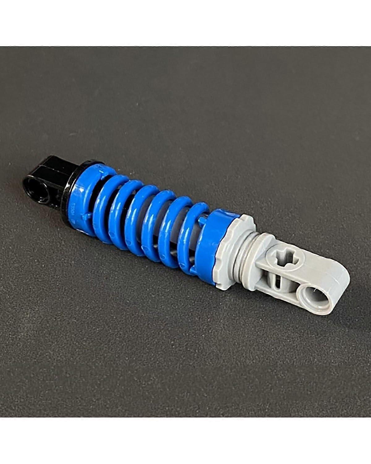 Suspension Shock Absorber L With Blue/Red Spring 79717 MOC Building Blocks Parts(4 Pieces Blue)