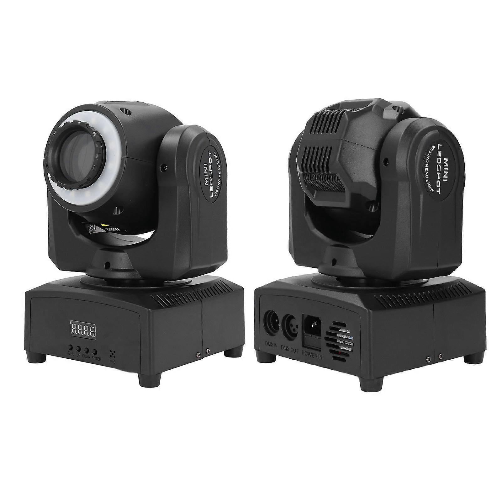 30W LED Moving Head Light 8 Colors 8 Patterns Sound Active UK Plug