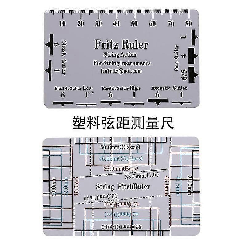 Bass Luthiers Measuring Tool Precise Scales Display Multifunctional Measure Tool for Home