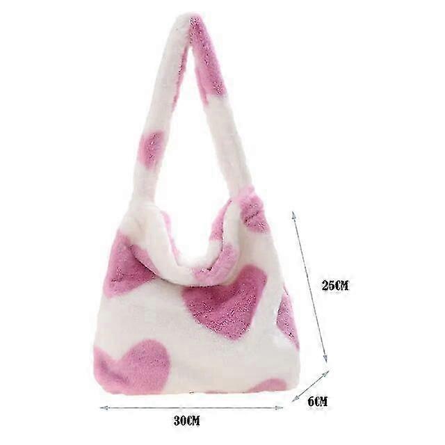 2021 INS Fashion Plush Soft Crossbody Bags Small Underarm Shoulder ...
