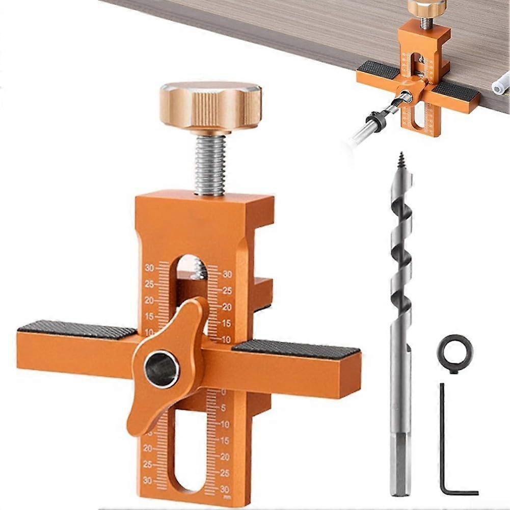 Efficient Installation Jig for Cabinet Doors with Adjustable Positioning Points (C)