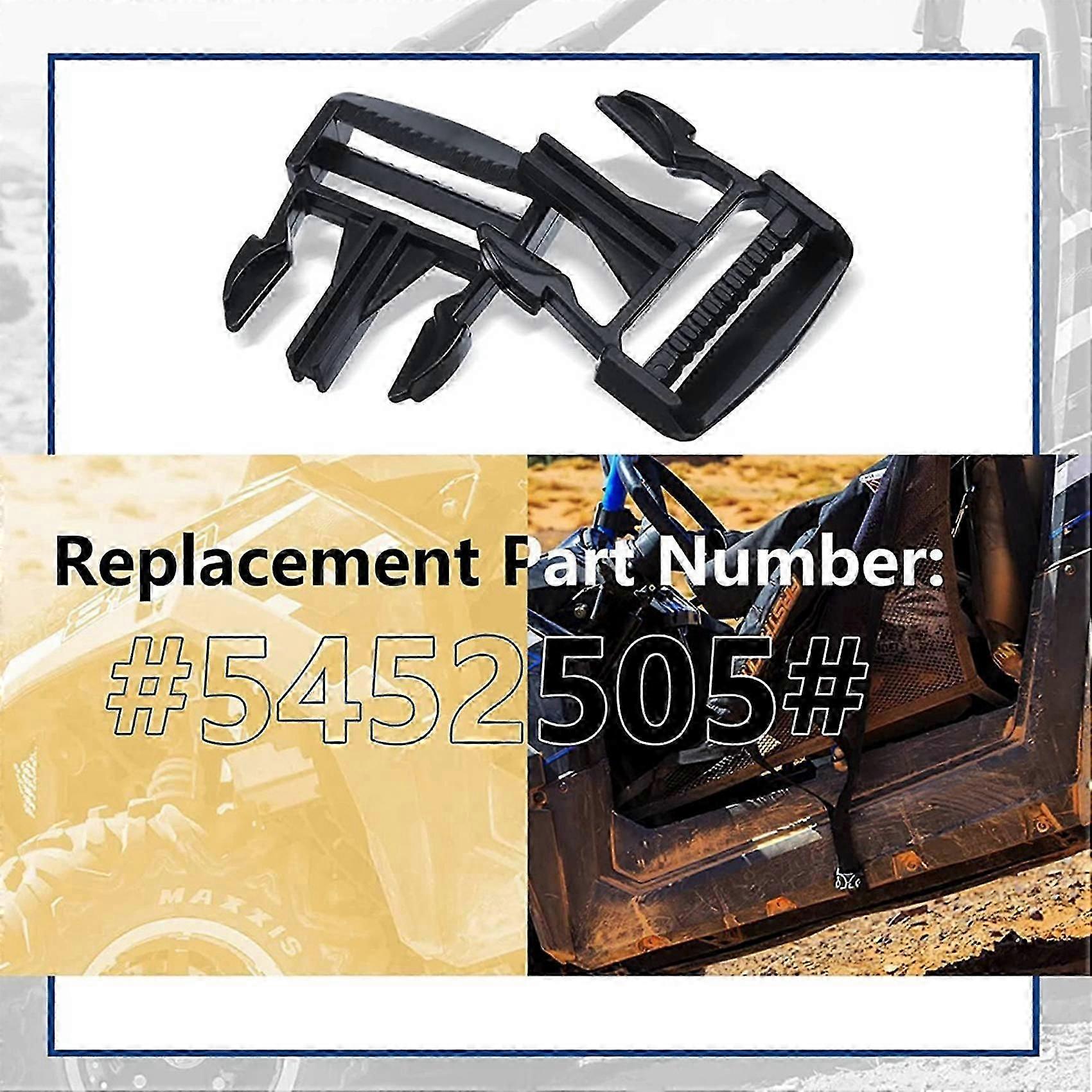 2Pack Door Net Buckle Clip for 2016-2020 Polaris Ranger 570 900 1000 XP Side Safety Door Net Fastene