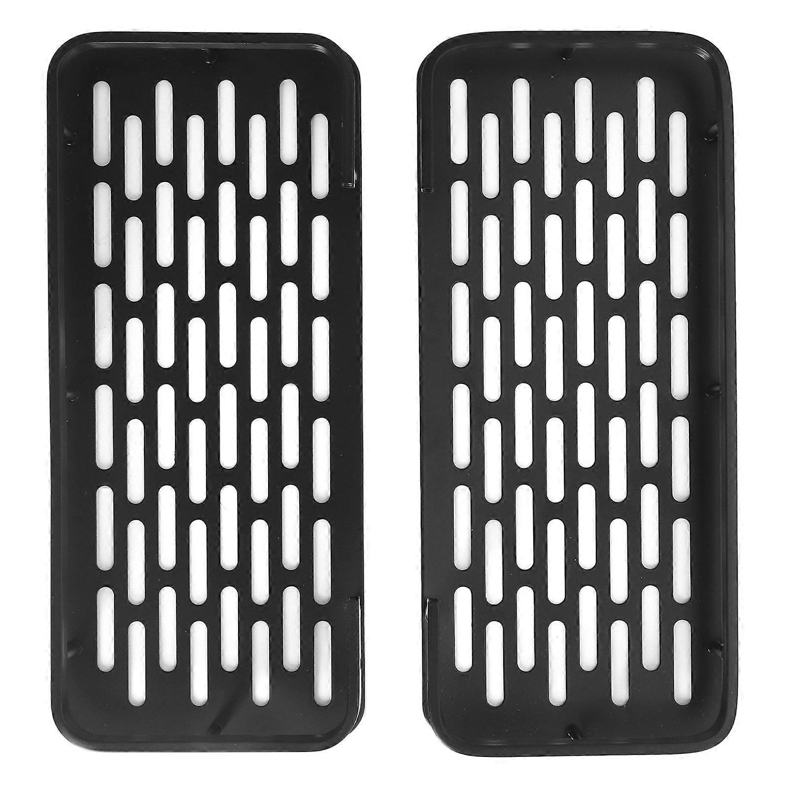 Shower Caddy Double Layer Aluminum 307g Black Space Saving