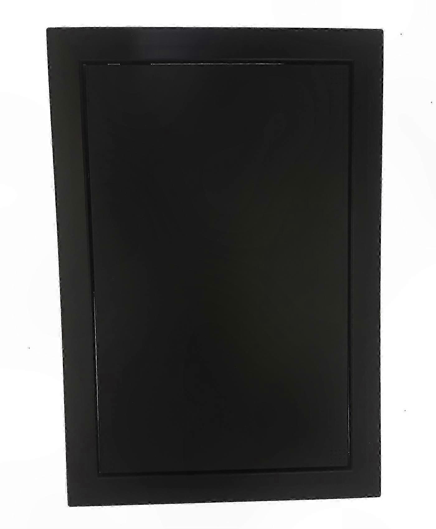 Black Plastic Wall Access Panel for Inspection and Maintenance