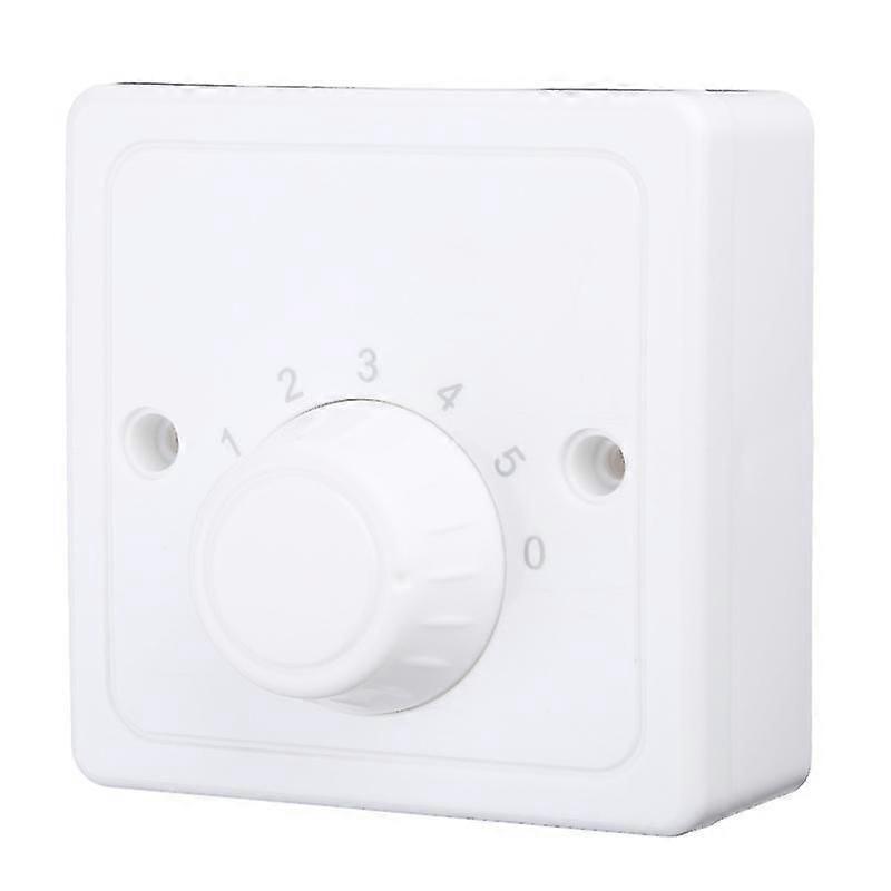Variable Speed Wall Control Speed Adjuster For Ceiling Fan, Dial Knob Control