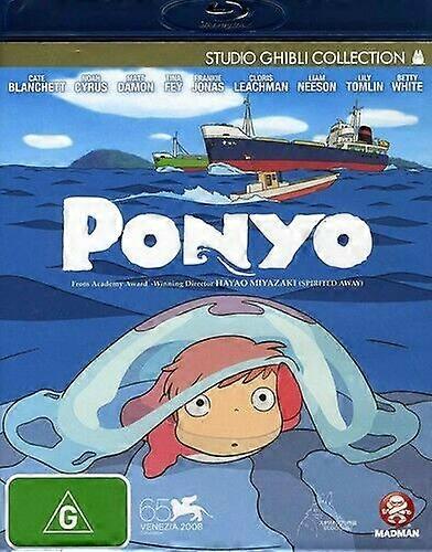 Ponyo Blu-Ray Blu-ray-region 2