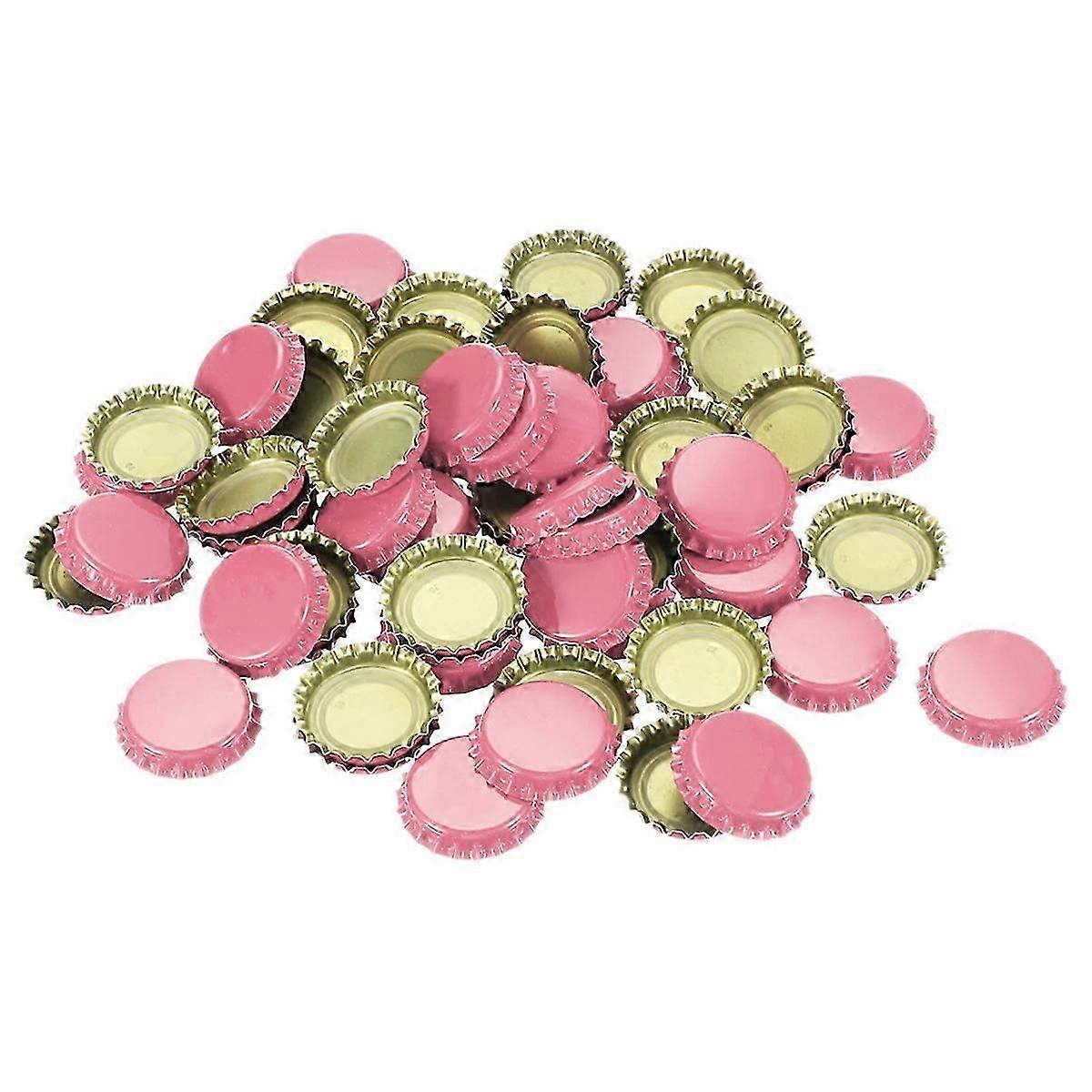 160 PCS Bottle Caps for Crafts, 1 Inch Decorative Metal Beer Bottle Caps Bulk Flattened Charm for D