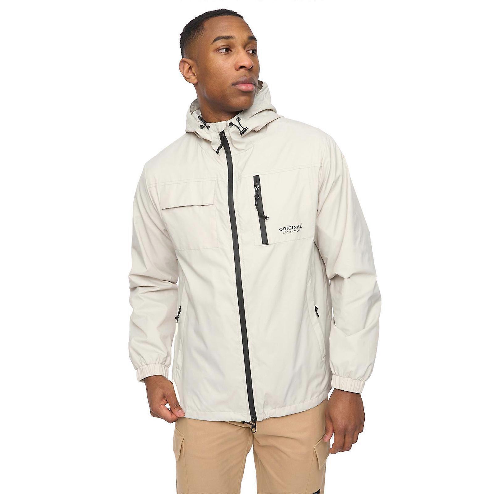 Crosshatch Utilate Jacket Light Stone