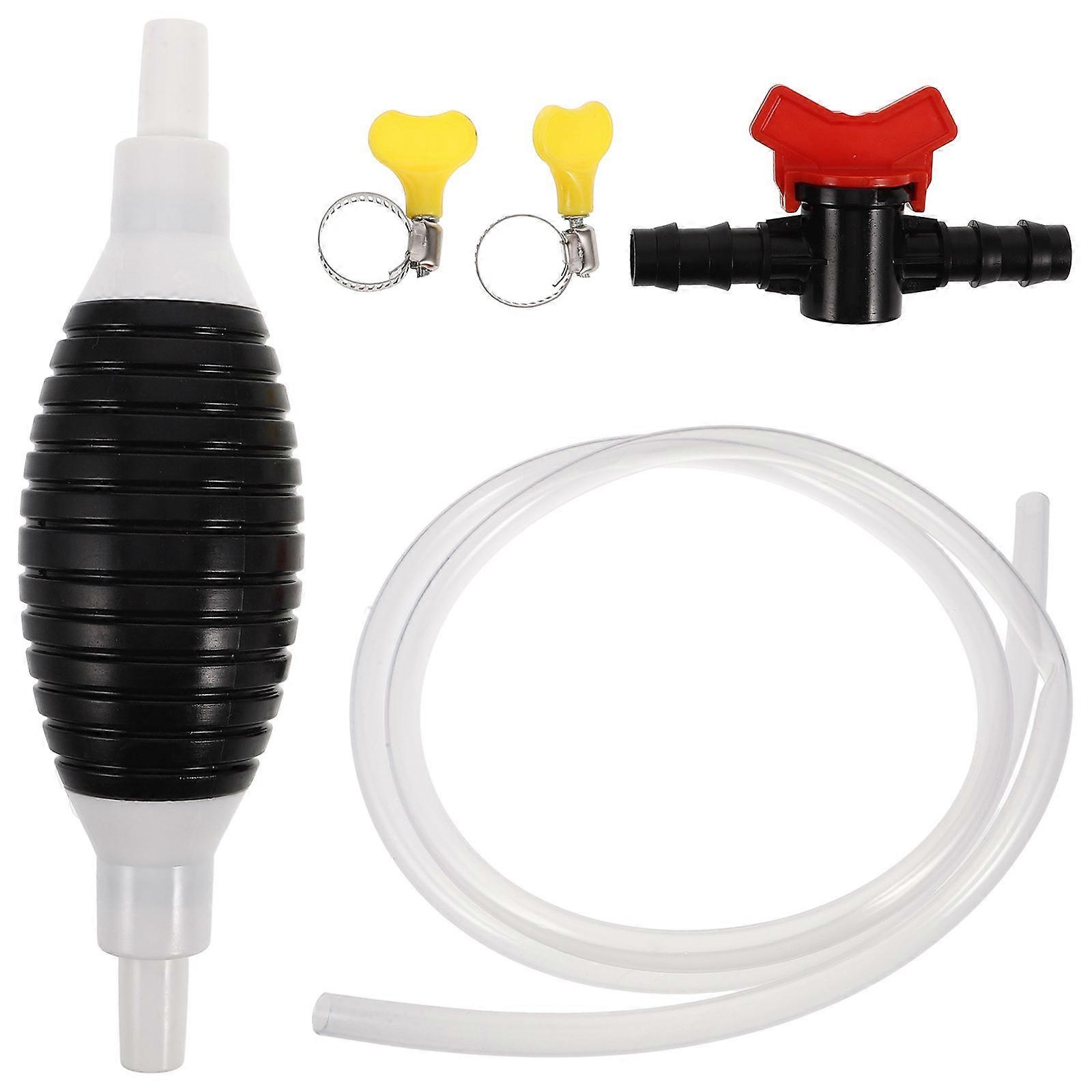 Gasoline Siphon Hose Oil Pump for Car Use 1 Manual Siphon Pump