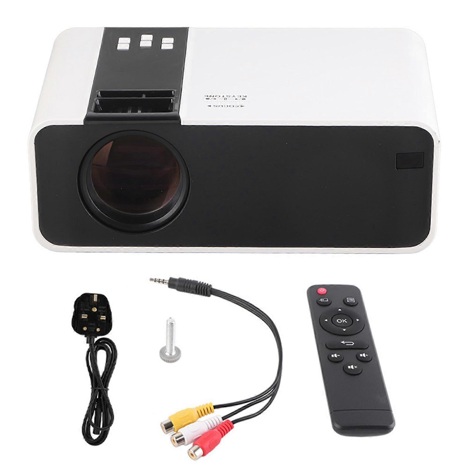 W10 Portable Ultra HD 1080P LED Projector with Eye Protection and Immersive Sound