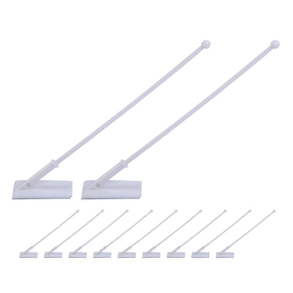 Car Flagpole Travel Flag Poles for Vehicle Mounting 24Pcs Set