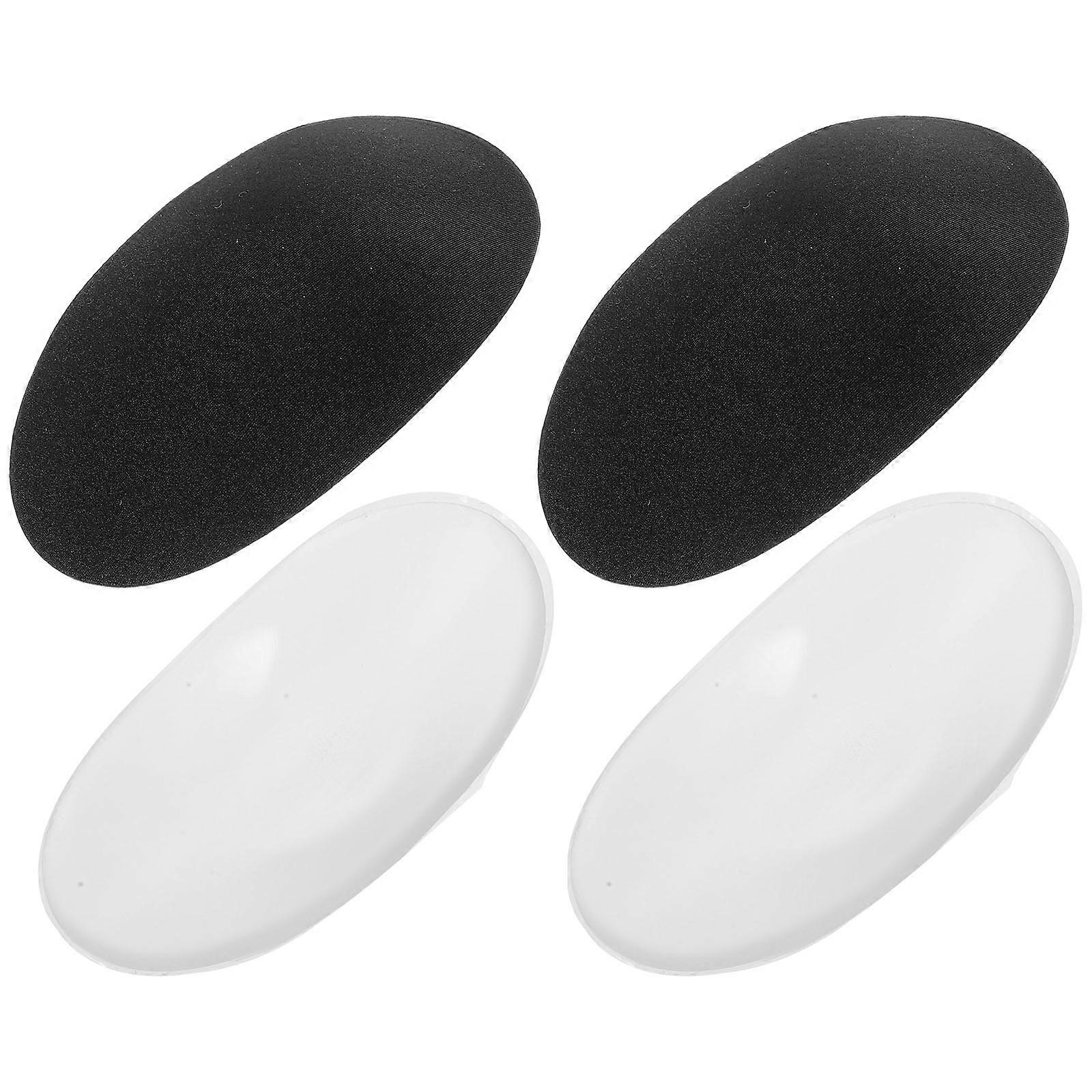 Shoulder Pads Silicone Shoulder Enhancer Pads for Women Clothing 2Pairs Assorted Color