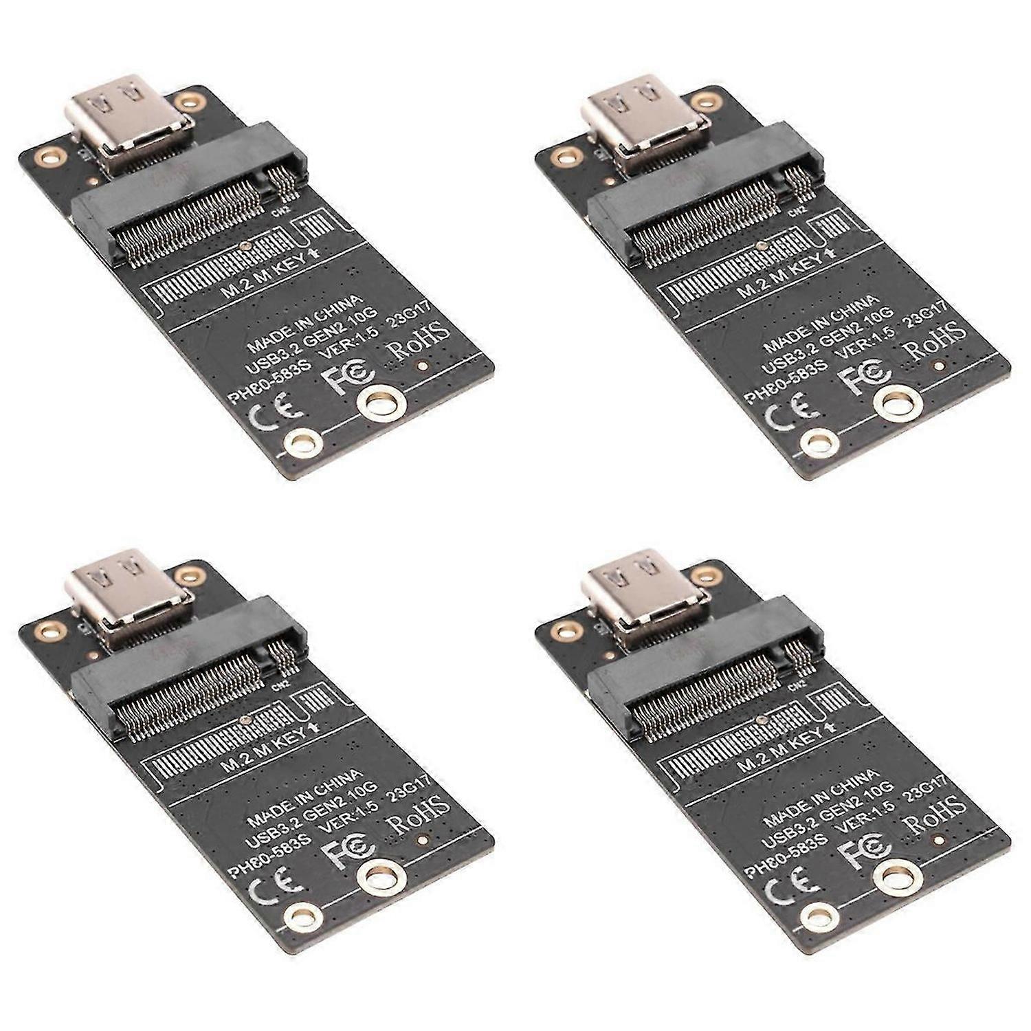 M.2 to Type-C SSD Enclosure Adapter JMS583 Chip 10Gbps