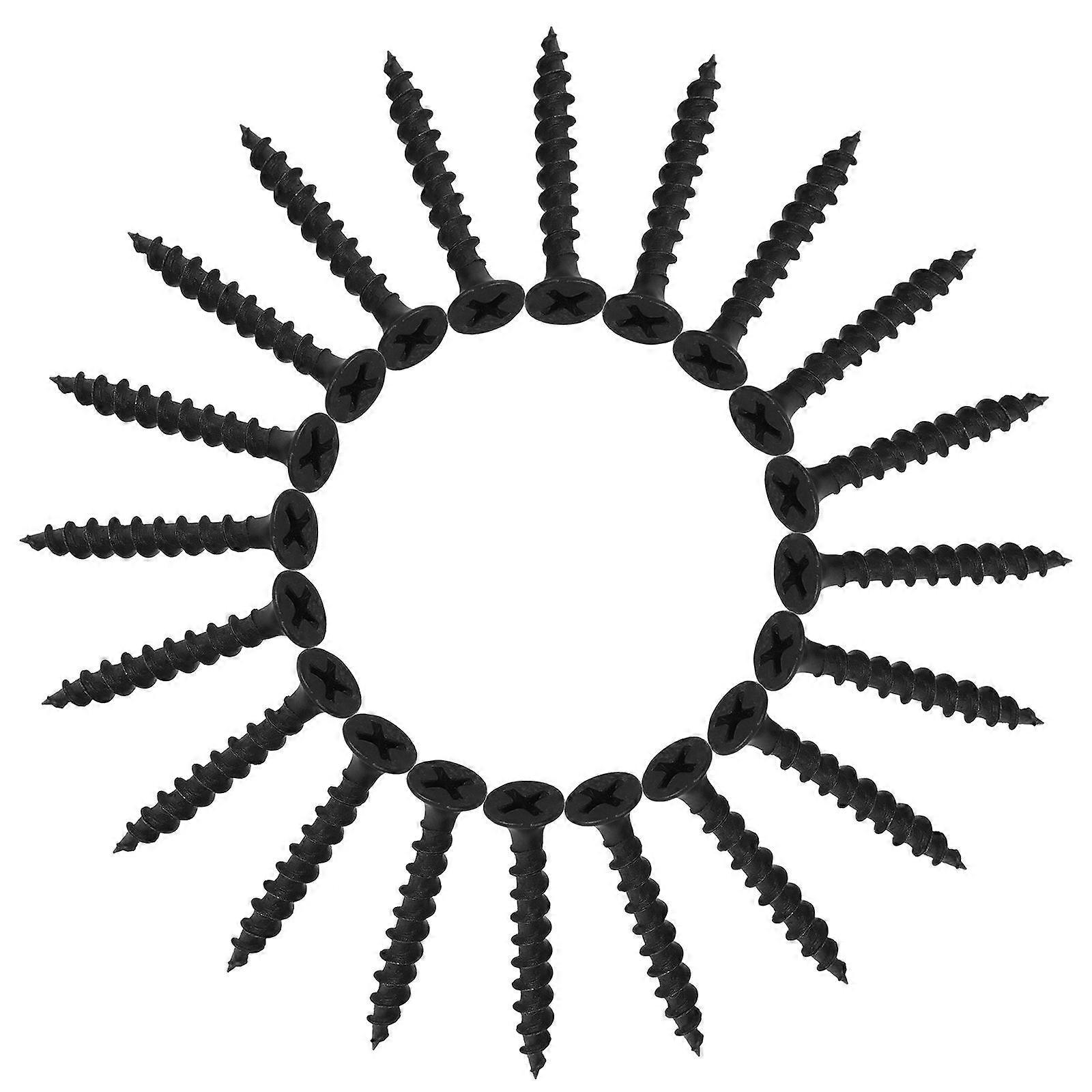 Self-Tapping Steel Screws Dry Wall Screws for Fixation 100Pcs Durable