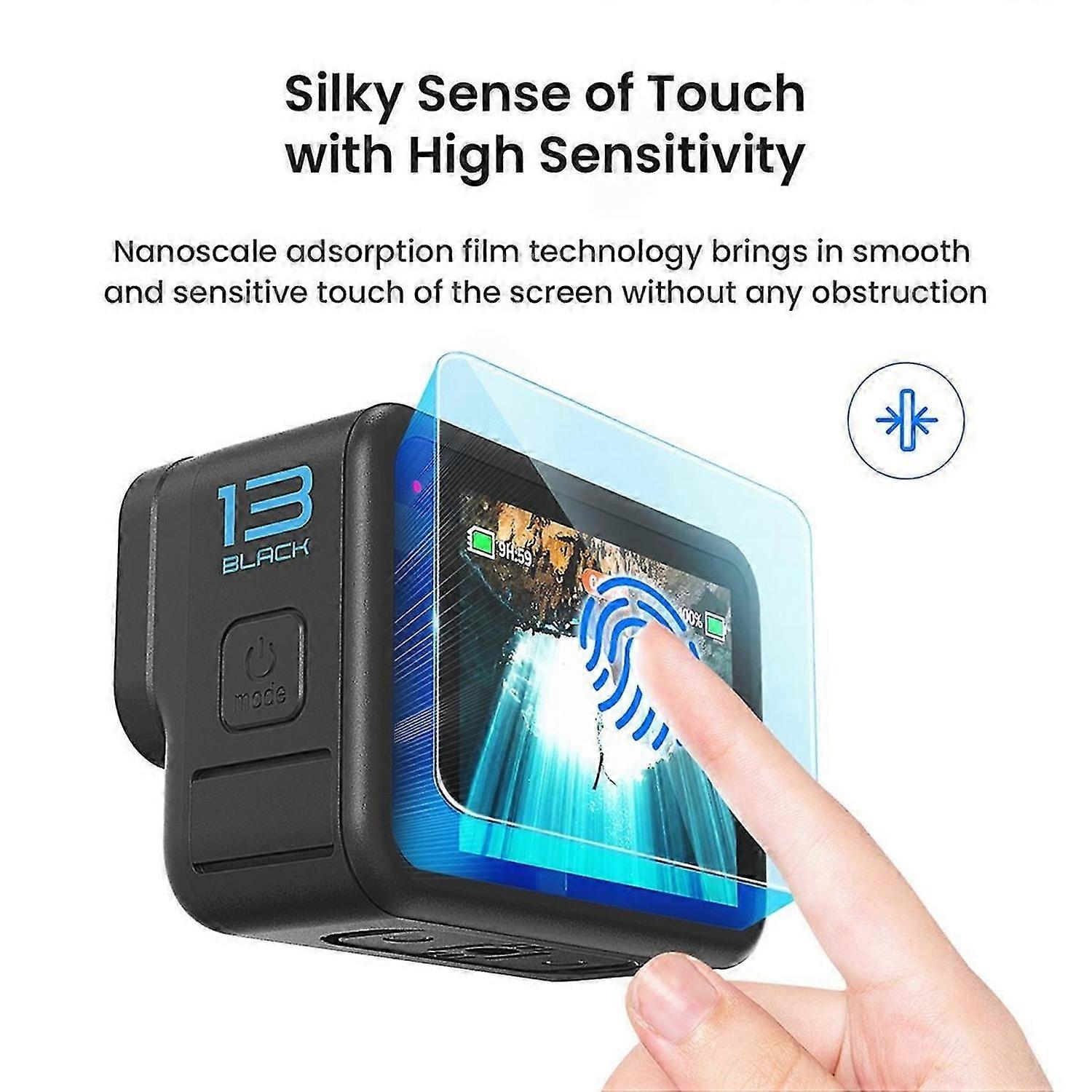AMAGISN Screen Protector for GoPro Hero 13 Ultra-HD Tempered Screen