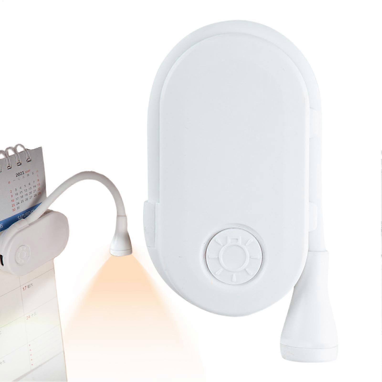 Small Book Light Clip LED Reading Lamp With 3 Color Temperatures Folding Clip 360Degree Flexible Neck For Bed Reading