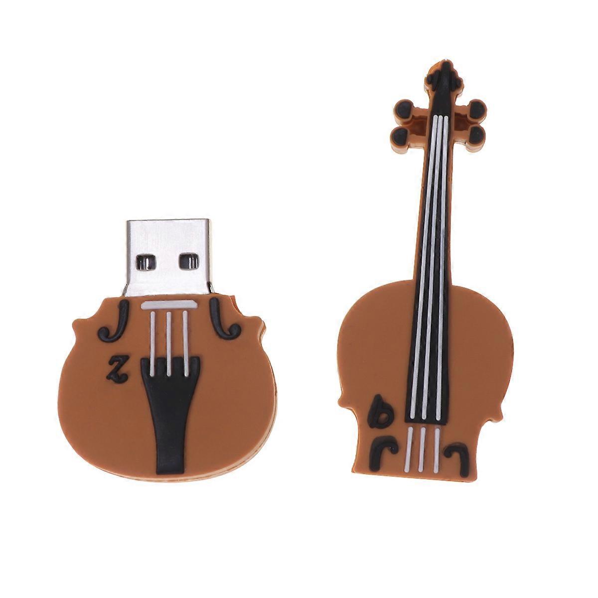 Flash Drive Viola Shape USB for Storing File 8GB Stick