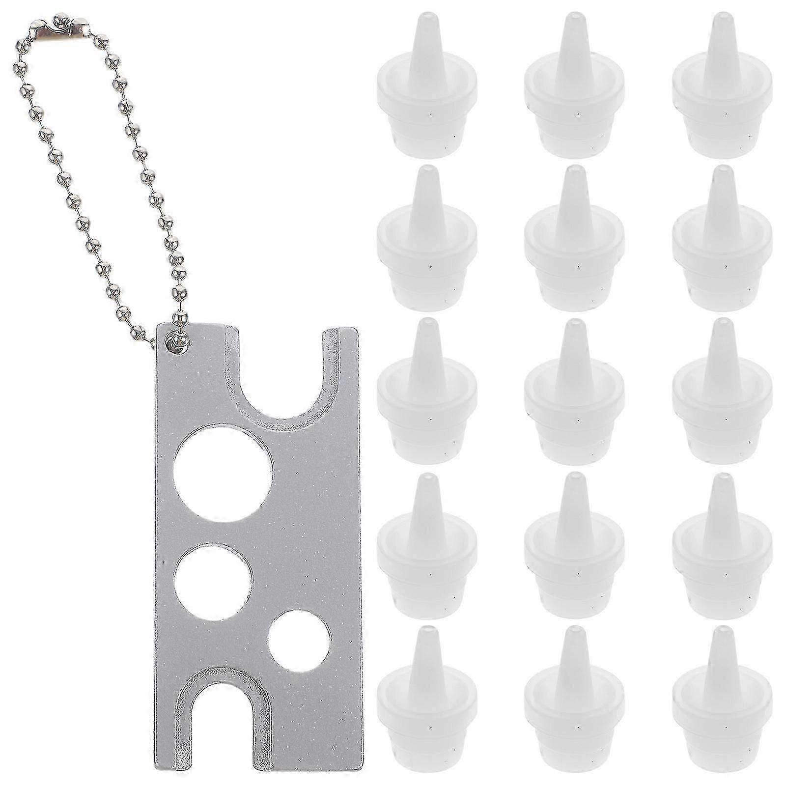 1 Set Eyelash Glue Bottle Opener Eyelash Glue Bottle Plugs Lash Glue Bottle Stoppers